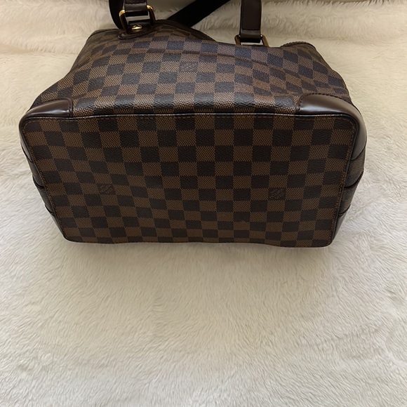 Auth LOUIS VUITTON Hampstead PM  Ebene Damier Unclear Handbag - Picture 4 of 14
